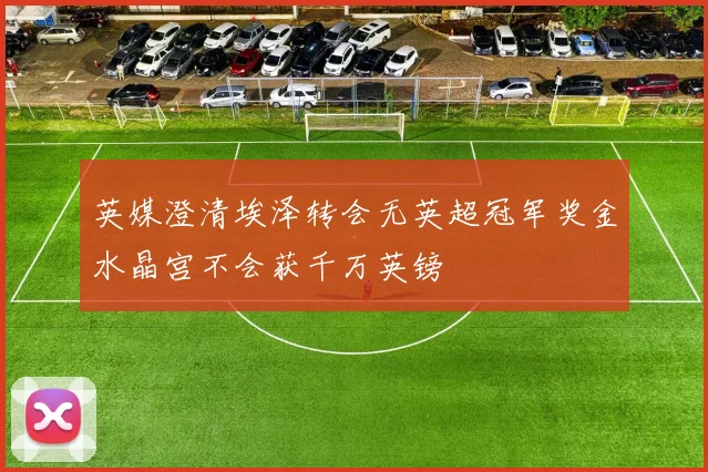 英媒澄清埃泽转会无英超冠军奖金水晶宫不会获千万英镑